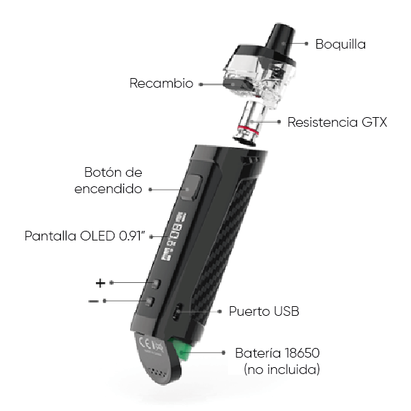 Vaporesso Target PM80 SE Pod Mod Kit