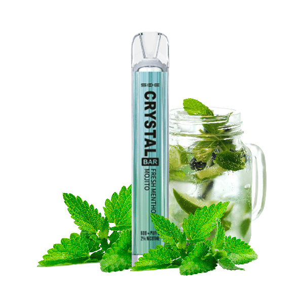 Vaper desechable - Fresh Menthol Mojito Crystal Bar - Ske