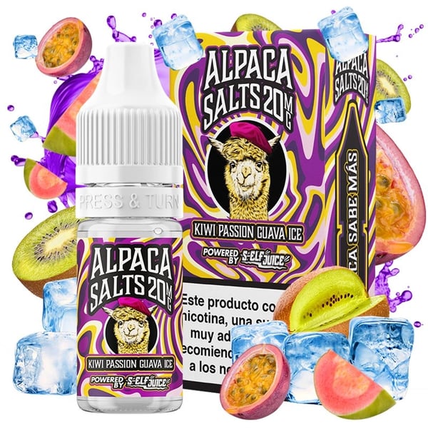 Kiwi Passion Guava Ice - Alpaca Salts 10ml
