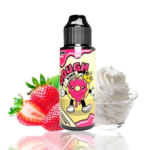 Strawberries Cream - Dough King 100ml