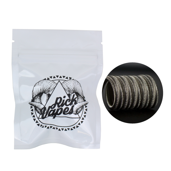 Rick Vapes - Alien Ka1/Ni80 (Resistencias Artesanales)