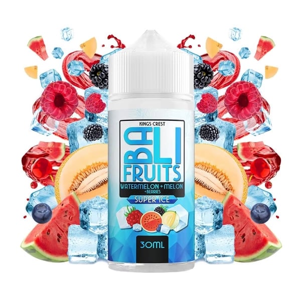 Aroma Watermelon Melon Berries Super Ice - Bali Fruits by Kings Crest (Longfill)