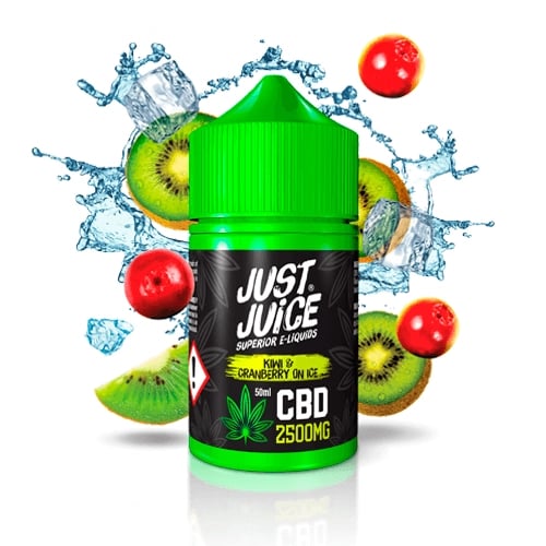 Kiwi Cranberry On Ice - Just Juice CBD 50ml