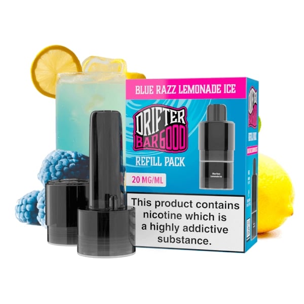 Recambio Precargado Blue Razz Lemonade Ice - Drifter Bar 6000