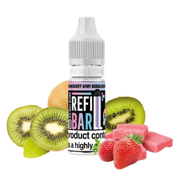 Bar Salts Refill - Strawberry Kiwi Bubblegum 10ml