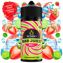 Aroma Strawberry Lime Ice - Bar Juice by Bombo 24ml (Longfill)