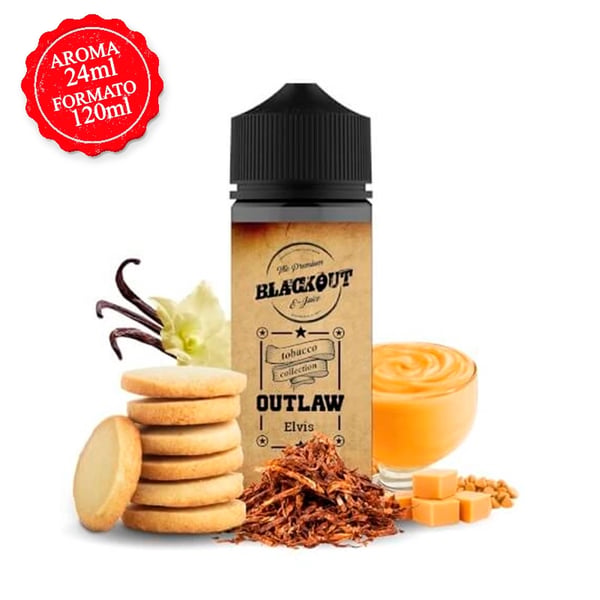 Aroma Outlaw Elvis - Blackout 24ml (Longfill)