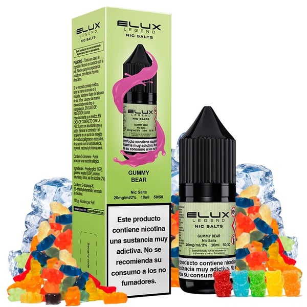 Sales Gummy Bear - Elux Nic Salts 10ml