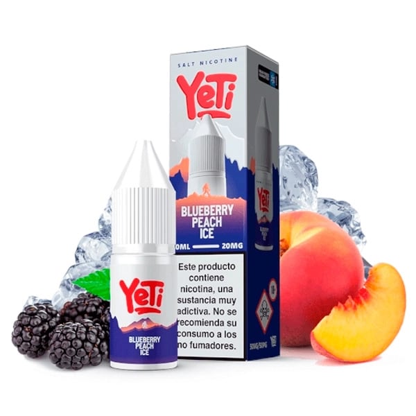 Sales Blueberry Peach Ice - Yeti Summit Salts 10ml