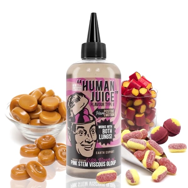 Human Juice Pink Stem Viscous Gloop 200ml - Joes Juice