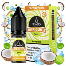 Sales Coconut Lime Ice - Bar Juice by Bombo -10ml