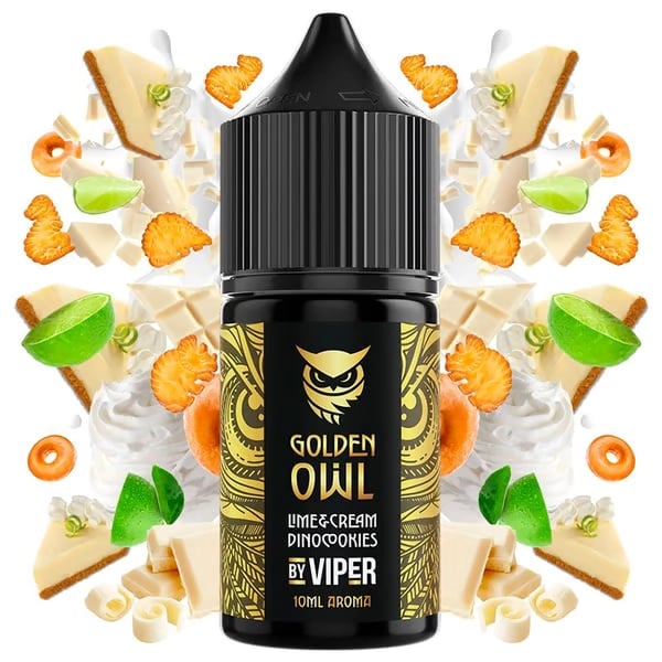 Aroma Lime Cream Dinocookies - Golden Owl by Viper (Longfill para Sales)