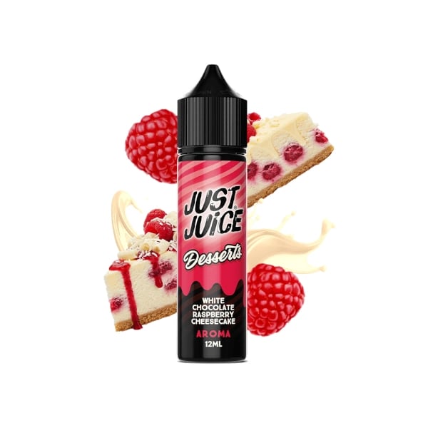 Aroma White Chocolate Raspberry Cheesecake - Just Juice Desserts (Longfill)