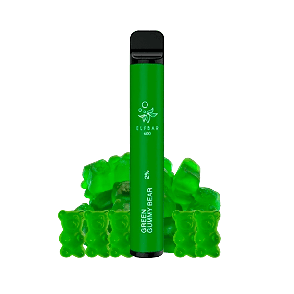 Elf Bar Green Gummy Bear - Pod Desechable