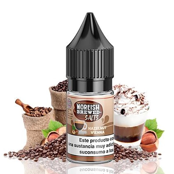 Brewed Hazelnut Vienna - Moreish Puff Nic Salt