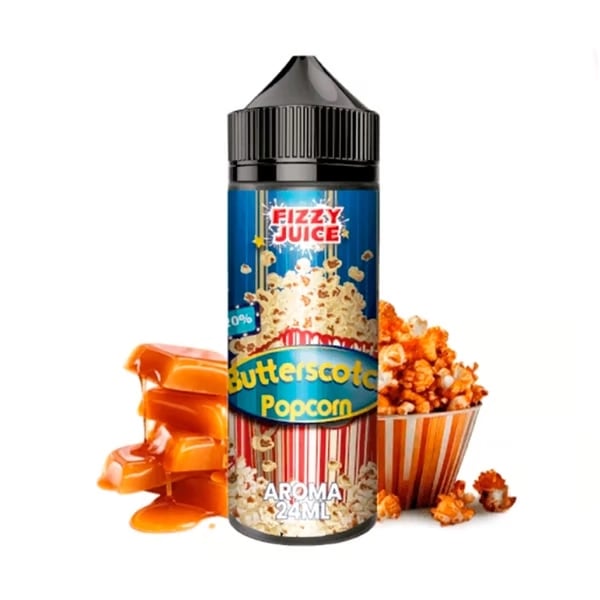 Aroma Butterscotch Popcorn - Fizzy Juice 24ml (Longfill)
