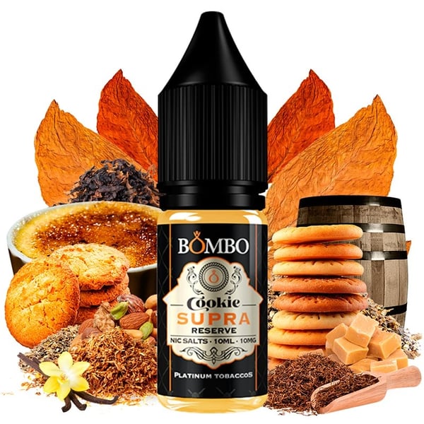 Nic Salts Cookie Supra Reserve - Platinum Tobaccos Bombo - 10ml