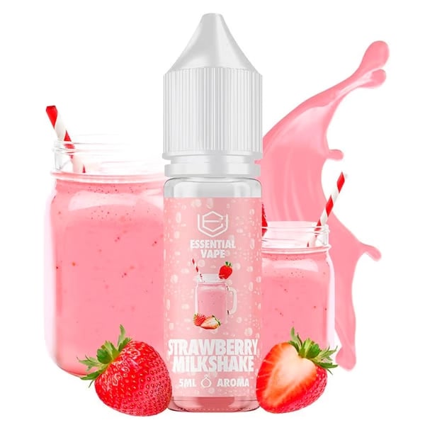 Aroma Strawberry Milkshake - Essential Vape by Bombo (Longfill para Sales)