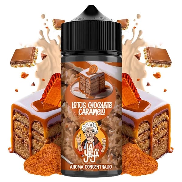 Aroma Lotus Chocolate y Caramelo - La Yaya 30ml (Longfill)