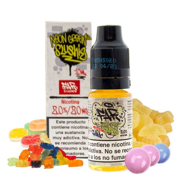 Element Salts Far Neon Green Slushie