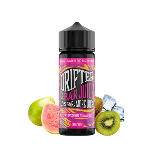 Kiwi Passion Guava Ice - Juice Sauz Drifter Bar 100ml