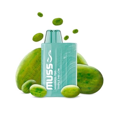 Vaper desechable Triple Melon -  Muss Marmol 700