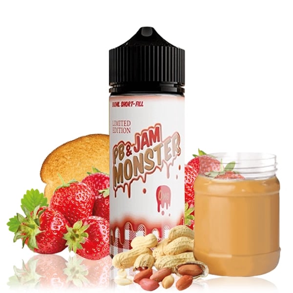 Strawberry & PB - Jam Monster 100ml