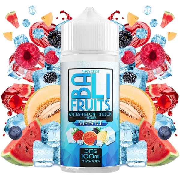 Watermelon Melon Berries Super Ice - Bali Fruits by Kings Crest 100ml