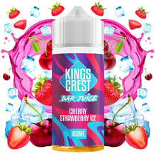 Cherry Strawberry Ice - Kings Crest Bar Juice - 100ml