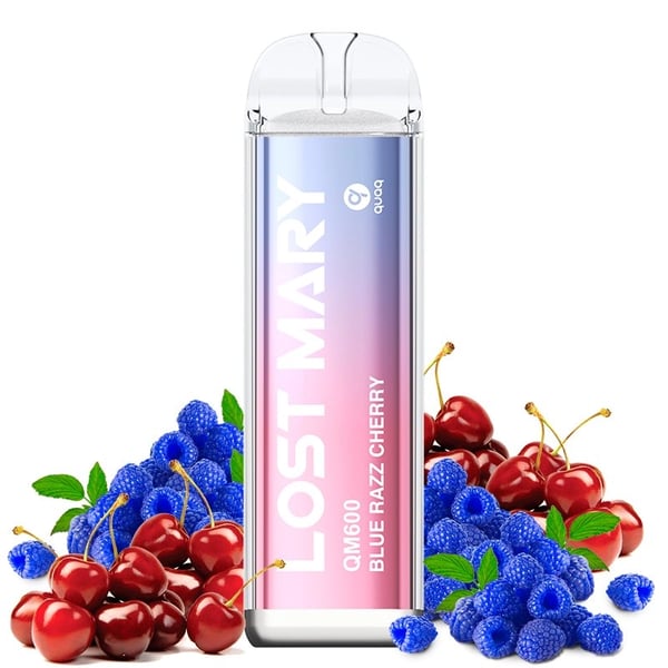 Elf Bar Lost Mary QM600 Blue Razz Cherry - Pod desechable
