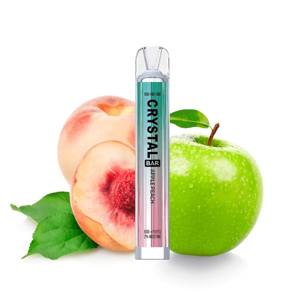 Vaper desechable Apple Peach Crystal Bar - Ske