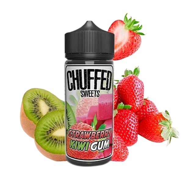 Aroma Strawberry Kiwi Gum - Chuffed Sweets 24ml (Longfill)