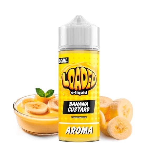Aroma Banana Puding Custard - Loaded 30ml (Longfill)