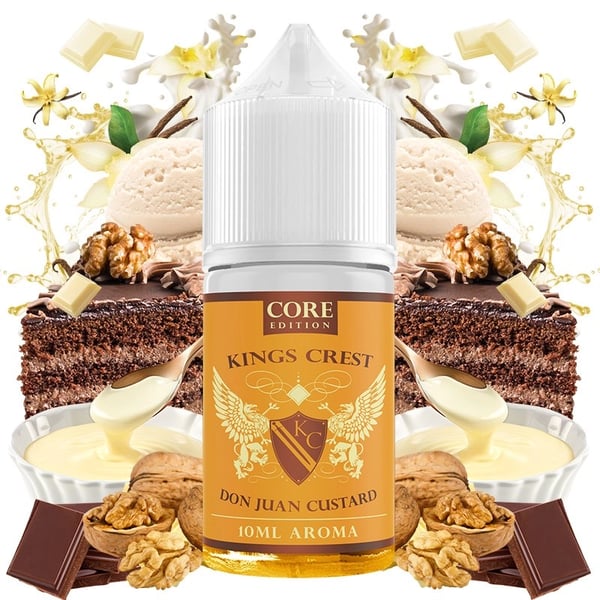 Aroma Don Juan Custard - Kings Crest Core Edition (Longfill para sales)