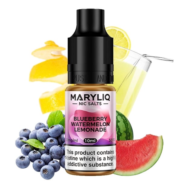 Sales Blueberry Watermelon Lemonade - Maryliq Nic Salts by Lost Mary - 10ml