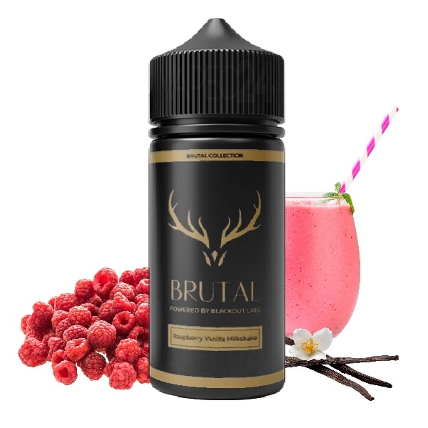 Raspberry Vanilla Milkshake - Blackout Brutal 100ml