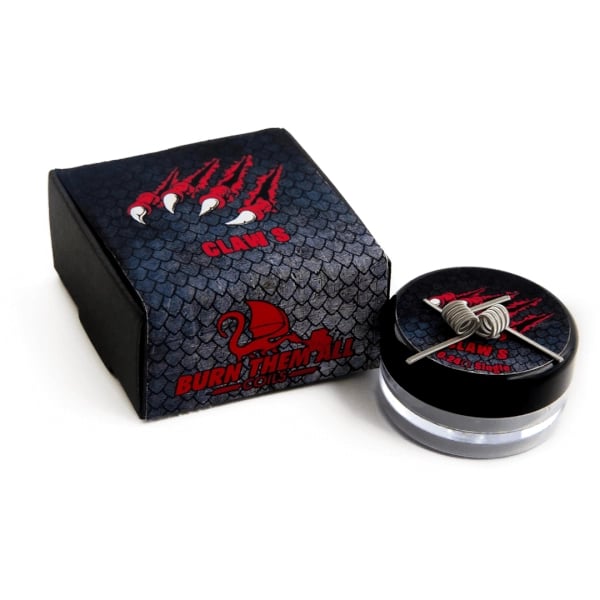Claw S 0.23ohm Single Full N80 - Burn Them All Coils (Resistencias Artesanales)