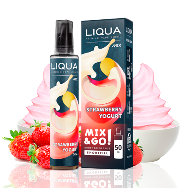 Liqua Mix Strawberry Yogurt 50ml