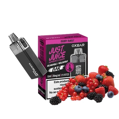 Pod Rellenable Berry Burst - Just Juice Oxbar (Outlet)