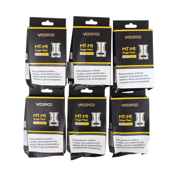 Resistencias Voopoo MT Coils - (Outlet)