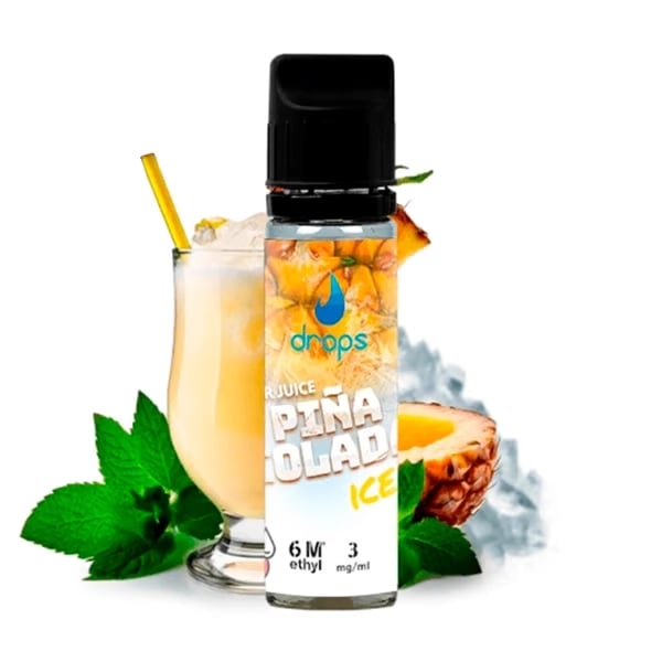 Piña Colada Ice - Drops All In 10ml (Longfill)