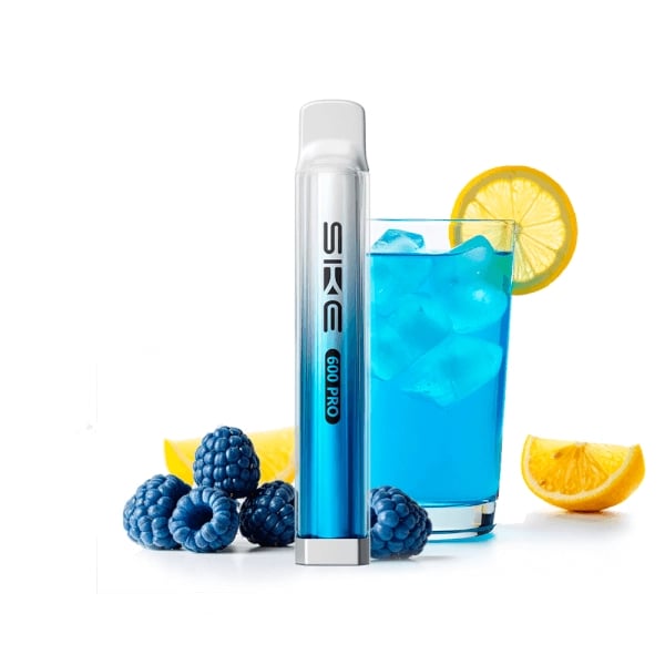Vaper desechable Blue Razz Lemonade - Ske Crystal 600 Pro