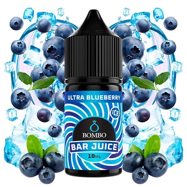 Aroma Ultra Blueberry Ice - Bar Juice by Bombo (Longfill para Sales)