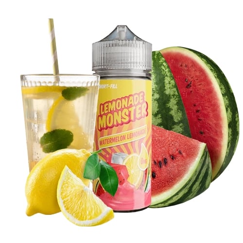 Watermelon Lemonade - Monster Lemonade by Jam Monster 100ml