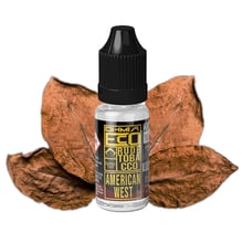 Sales American West - Eco Rude Tobacco 10ml