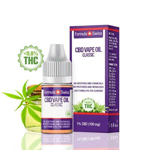 Formula Swiss Classic 10ml - CBD E-Liquid