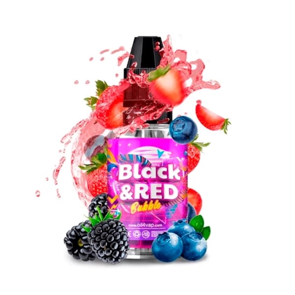 Aroma Black & Red Bubble - Oil4Vap 8ml (Longfill para Sales)