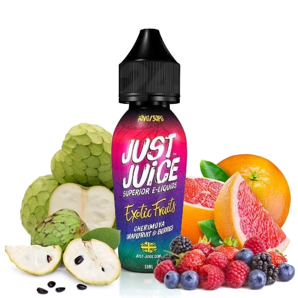 Just Juice Exotic Fruits Cherimoya Grapefuit & Berries 50ml