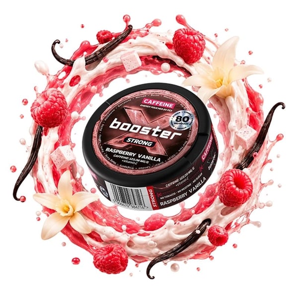 Bolsa de cafeína Raspberry Vanilla - X-Booster