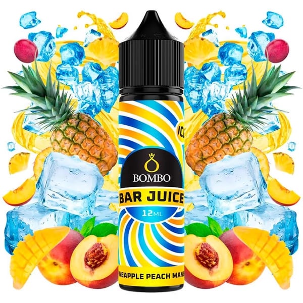 Aroma Pineapple Peach Mango Ice - Bar Juice by Bombo (Longfill)